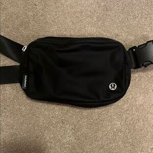lululemon athletica Black Belt Bag Sleek and Modern